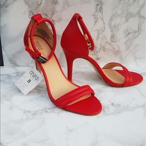 Prabal Gurung Red Sandals