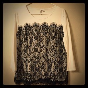 ELLE Peplum Lace Top 👚Bundle 2+ for 20%👚