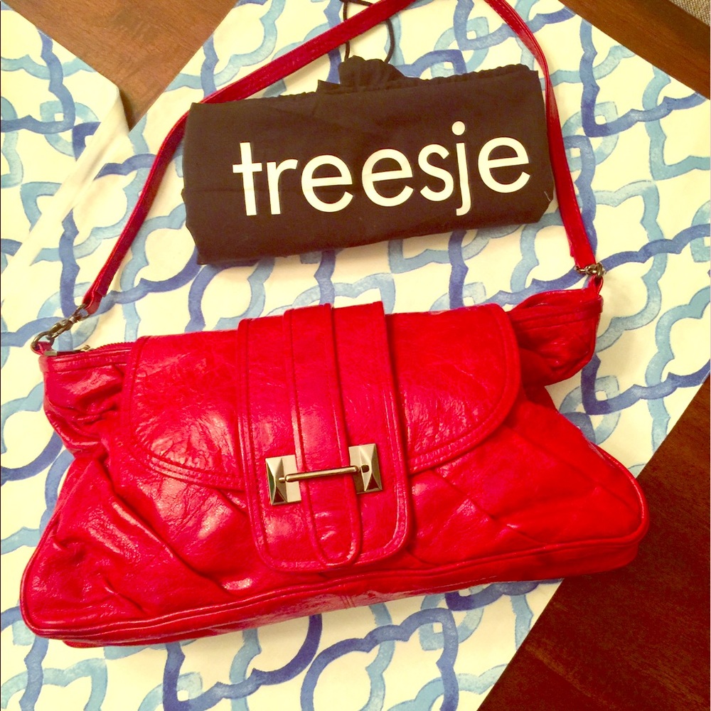 Treesje Red Handbag