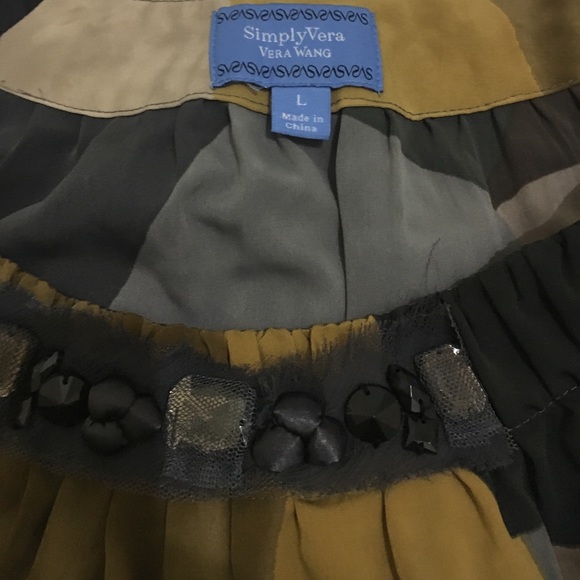 Simply Vera Vera Wang top (large) - Picture 2 of 4