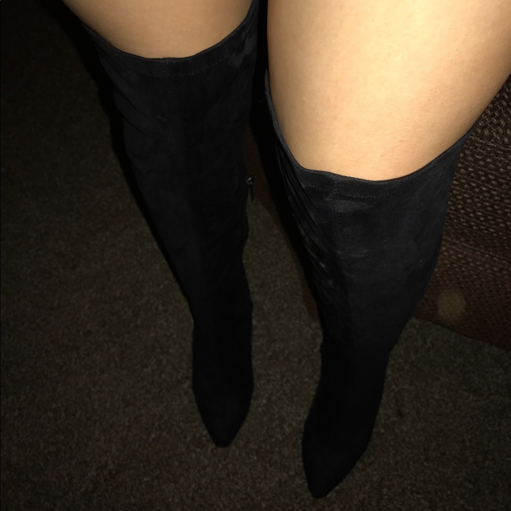 Thigh high boots