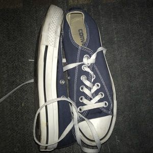 Navy Blue Converse