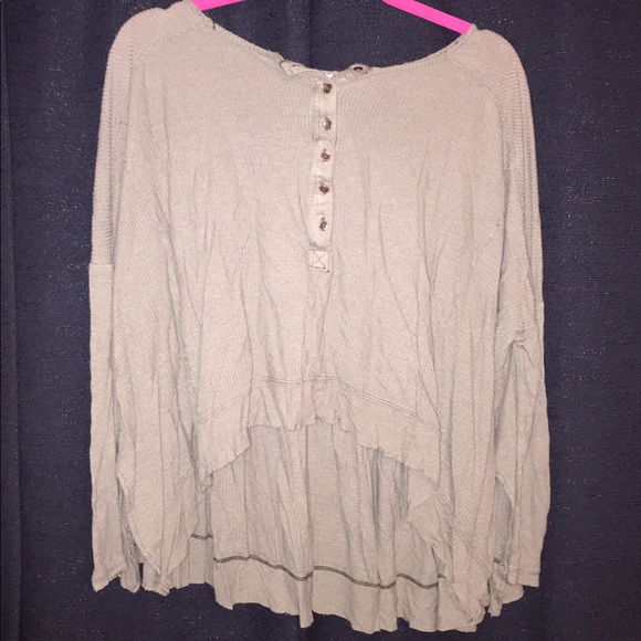 Flowy Army green top - Picture 1 of 2