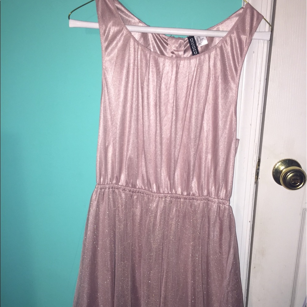 Divided Pink Tulle Dress