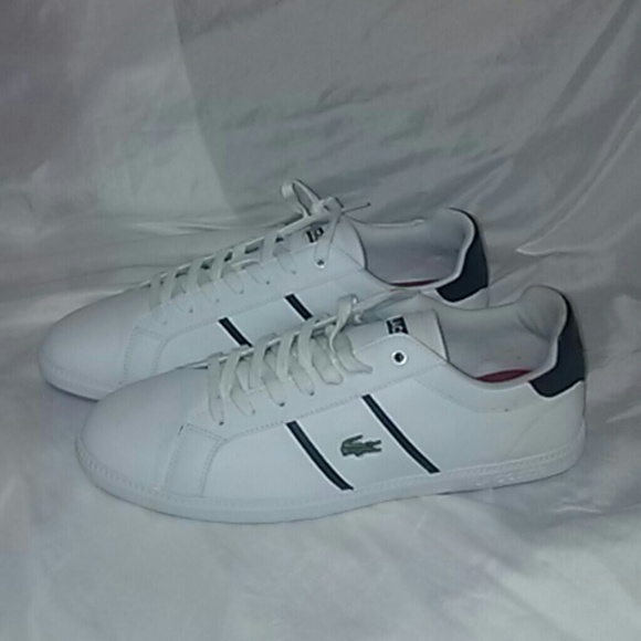 LACOSTE MENS ATHLETIC SHOE SIZE 13 - Picture 1 of 5