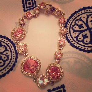 Givenchy Colored Flex-Link Crystal Bracelet