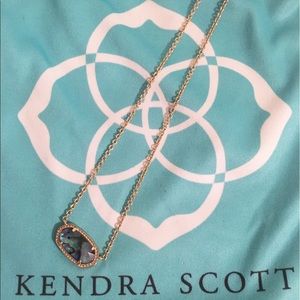 Kendra Scott Elisa Necklace in Abalone Shell