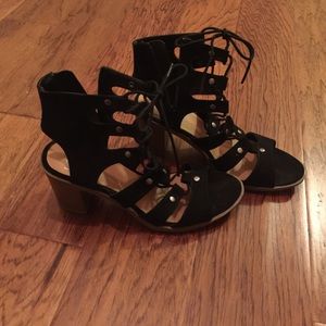 Target Tie Up Heels