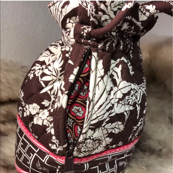 Beautiful Drawstring purse and matching wallet - Picture 3 of 4