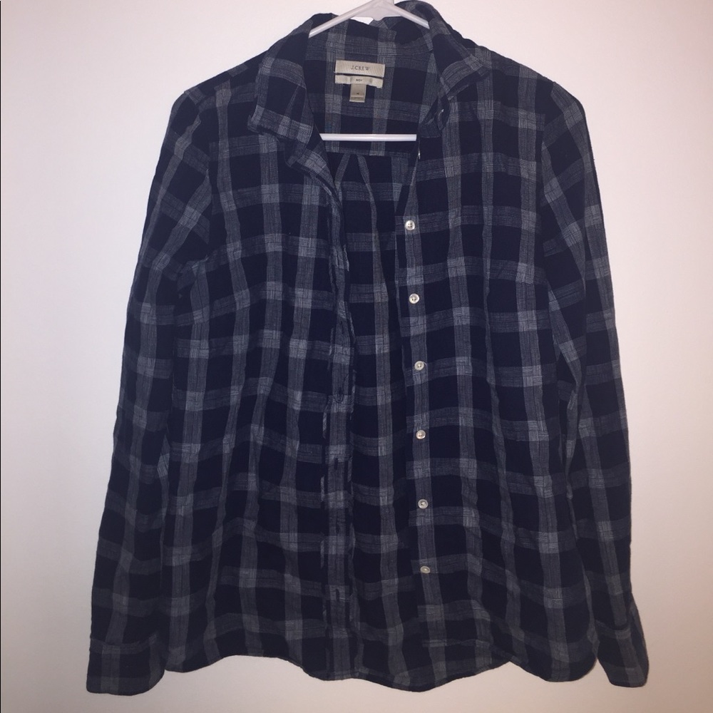 Button Down Blue Blouse