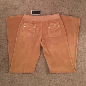 NEW Juicy Couture Velour Pants Size Small