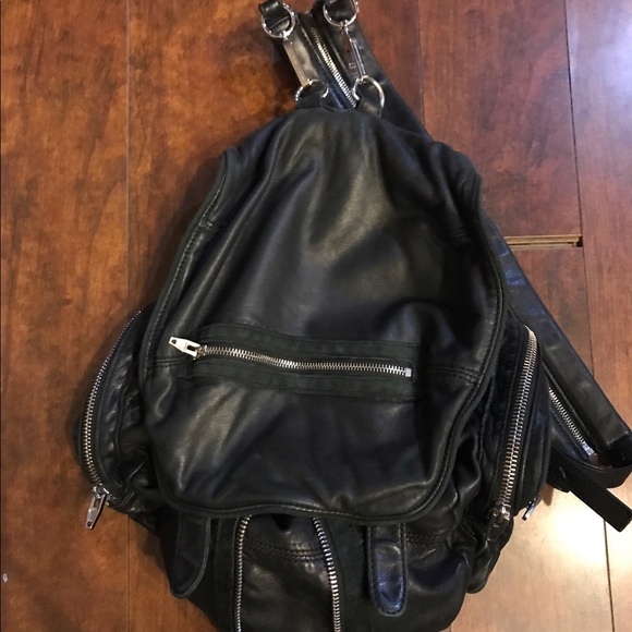 **SOLD Alexander Wang Blk Lambskin Marti Backpack - Picture 2 of 5