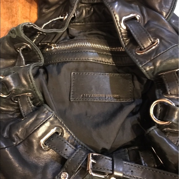 **SOLD Alexander Wang Blk Lambskin Marti Backpack - Picture 4 of 5
