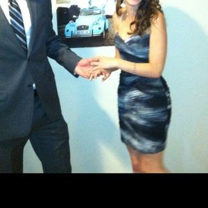 Strapless BCBG dress with bolero jacket