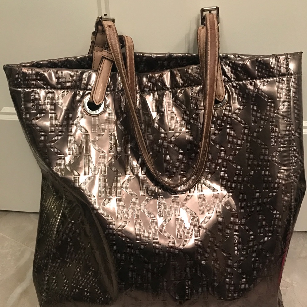 Metallic Michael Kors bag
