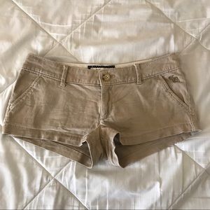 Abercrombie khaki shorts
