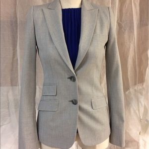 Elie Tahari grey blazer size 0