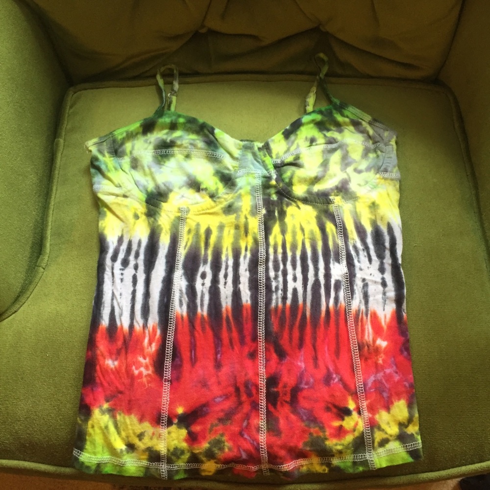 tie dye tank top