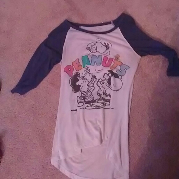 Peanuts/Charlie brown baseball tee - Picture 1 of 1
