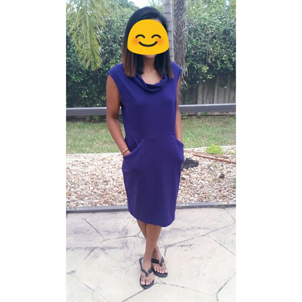Purple dress