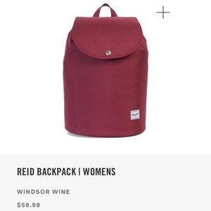 NWT HERSCHEL REID BACKPACK- Windsor Wine