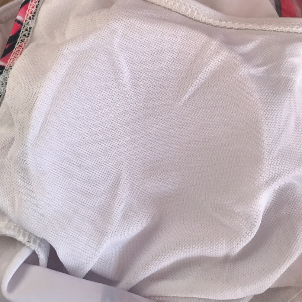 Barbie swimsuit pink high cut one piece bodysuit M - Picture 7 of 8