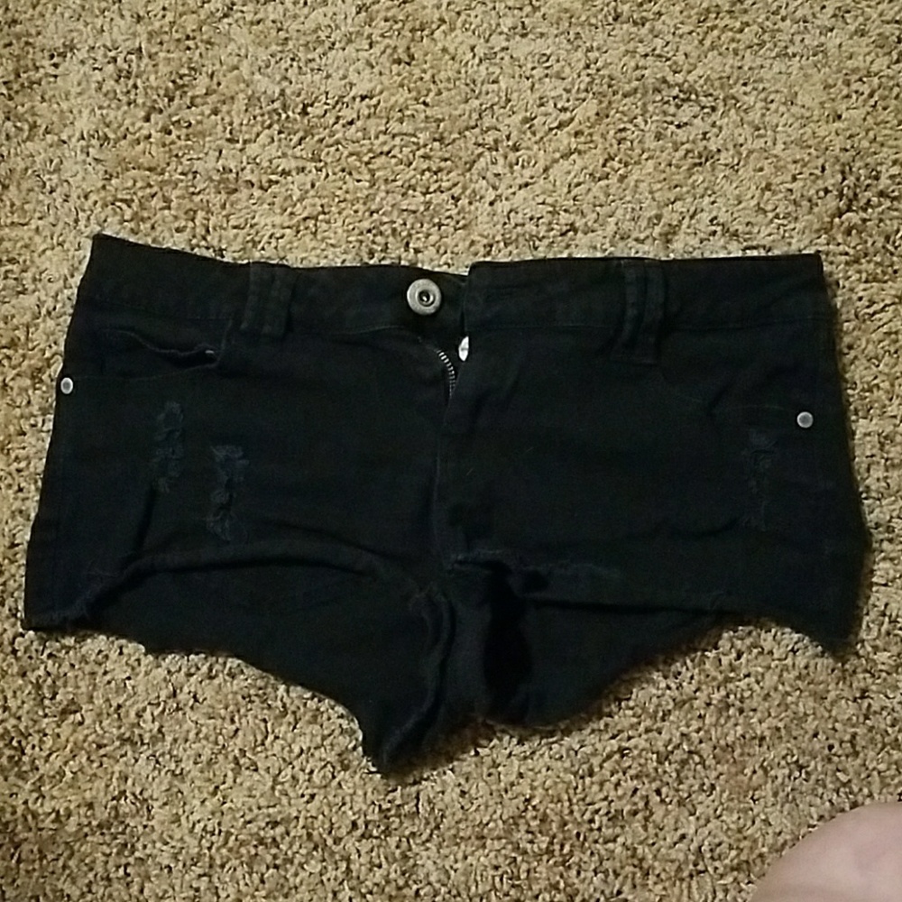 Black shorts