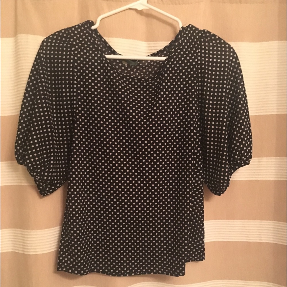 Polk a dot blouse