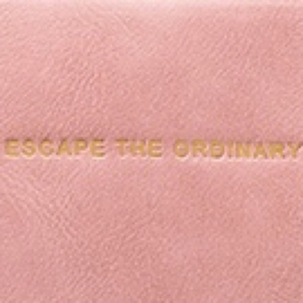 Melie Bianco Pink Byron Quote Crossbody & Tassels - Picture 2 of 4