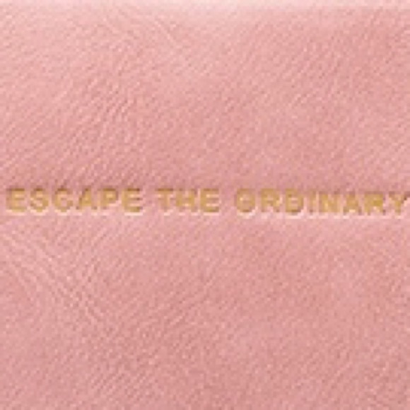 Melie Bianco Pink Byron Quote Crossbody & Tassels - Picture 2 of 4