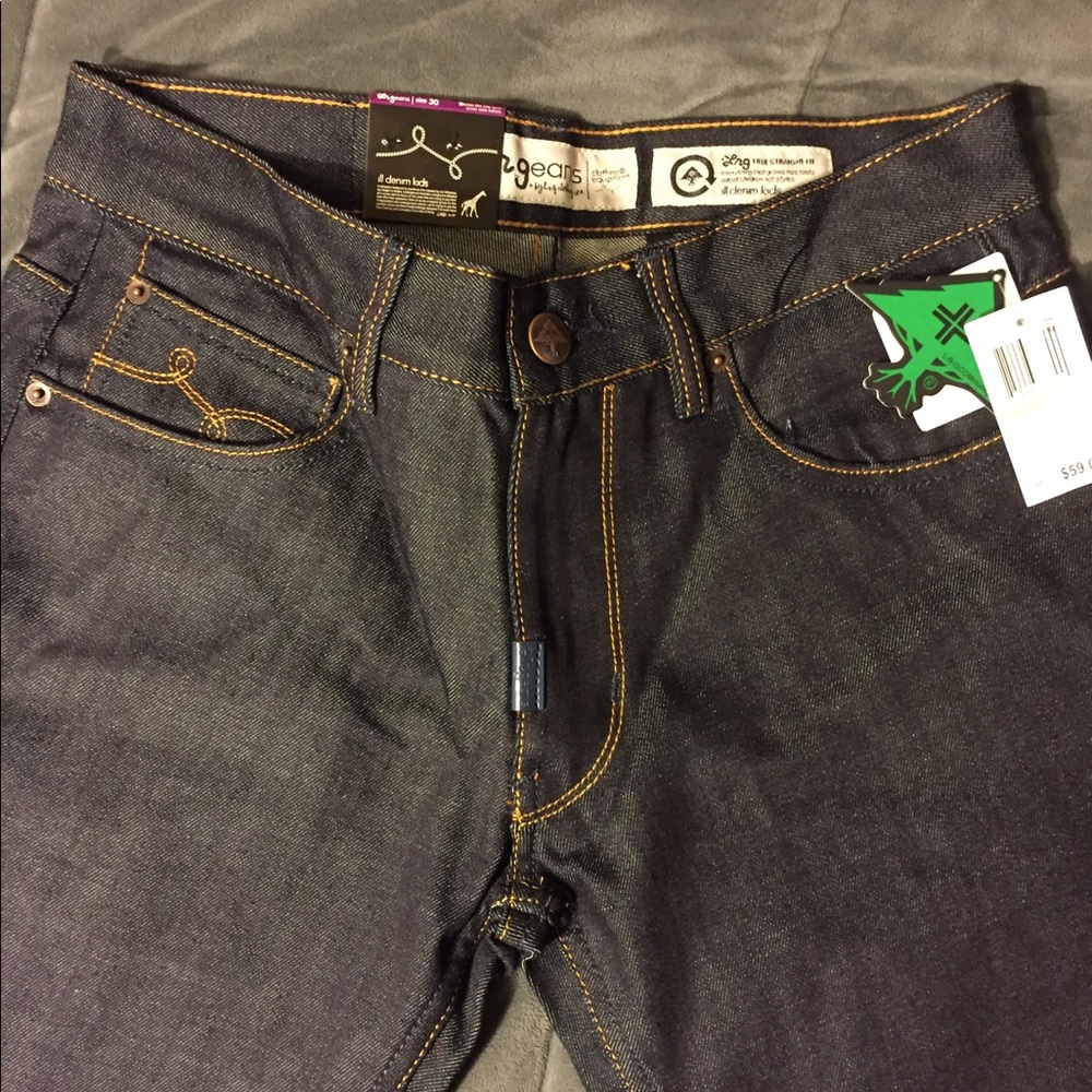 Brand New With Tags LRG Raw Indigo Jeans Size 30