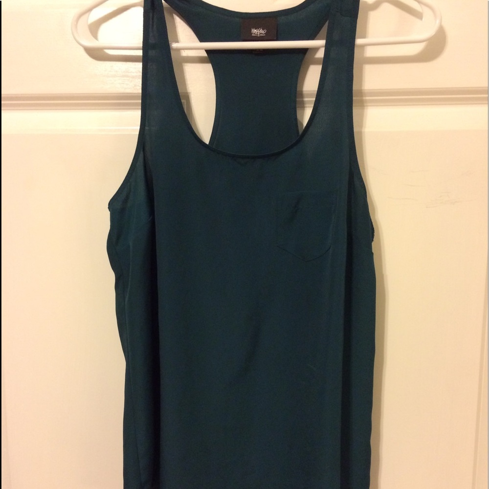 Hunter green shell tank