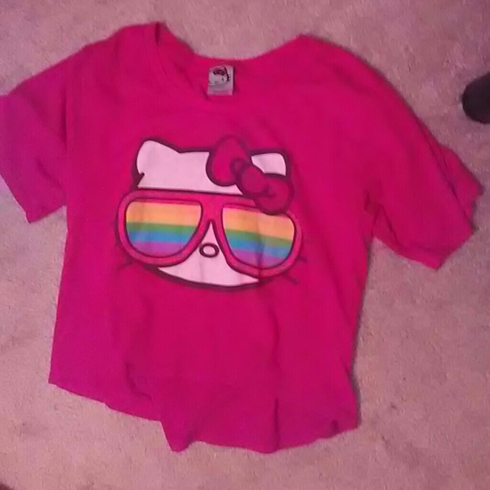 Sunglasses Hello Kitty Crop Top