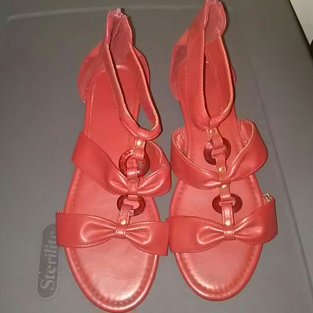 Red Sandals