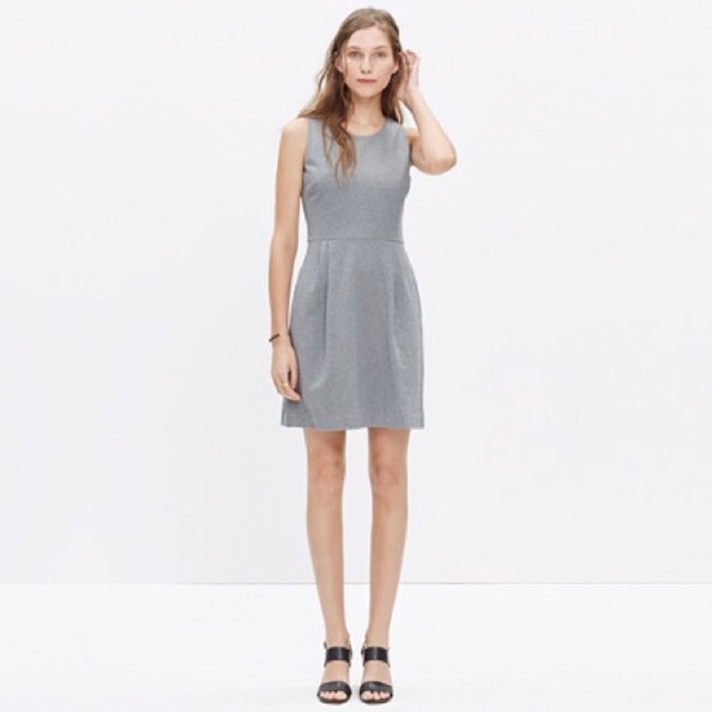 Madewell verse dress heather gray