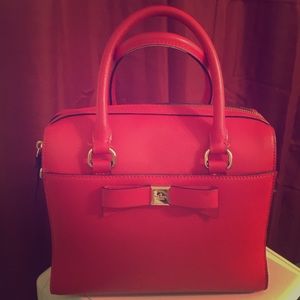 Kate Spade red handbag