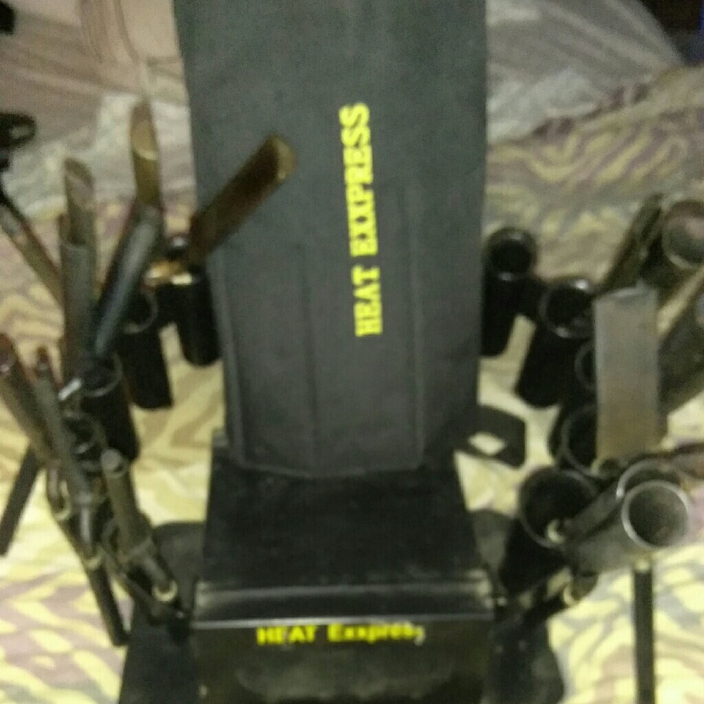 Heat express curler n hot stove