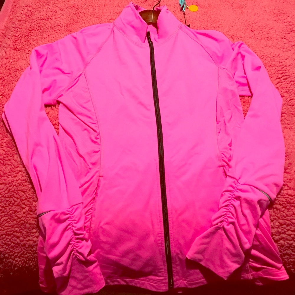 Pink Victoria Secret sports jacket