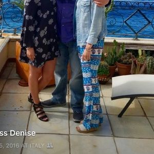 American Eagle patterned, drawstring pants