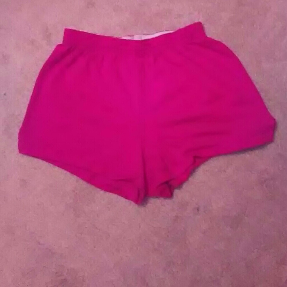 Pink shorts