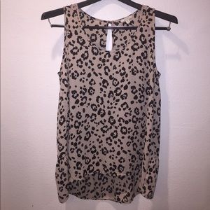 Nordstrom Pleione Leopard Tank Nordstrom Pleione Leopard Tank