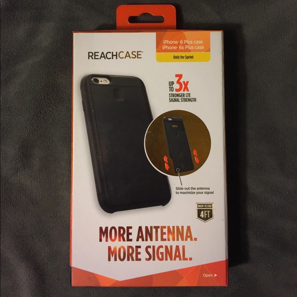 Reach Phone Case for Sprint iPhone 6/6s Plus Black
