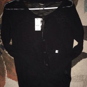 Sheer cardigan NWT