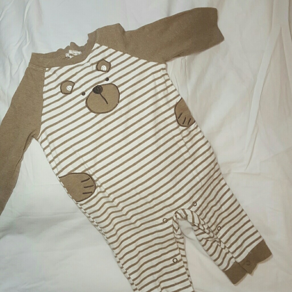 Teddy near onesie