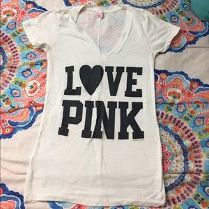 White PINK brand shirt
