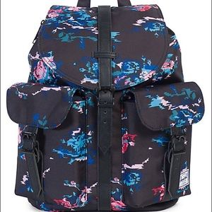 NWT HERSCHEL DAWSON BACKPACK- FLORAL BLUR
