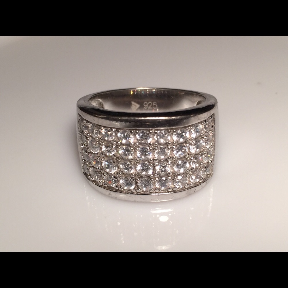 Silpada Channel Set Ring