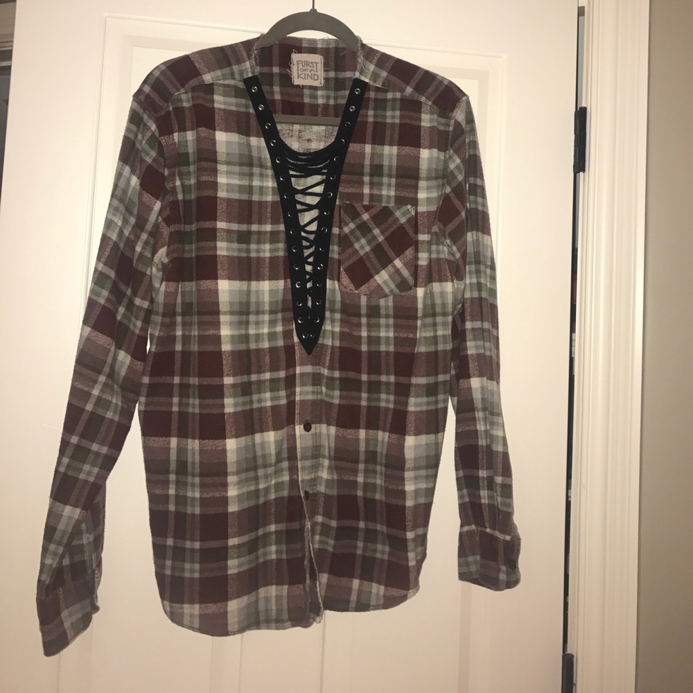 LF plaid flannel