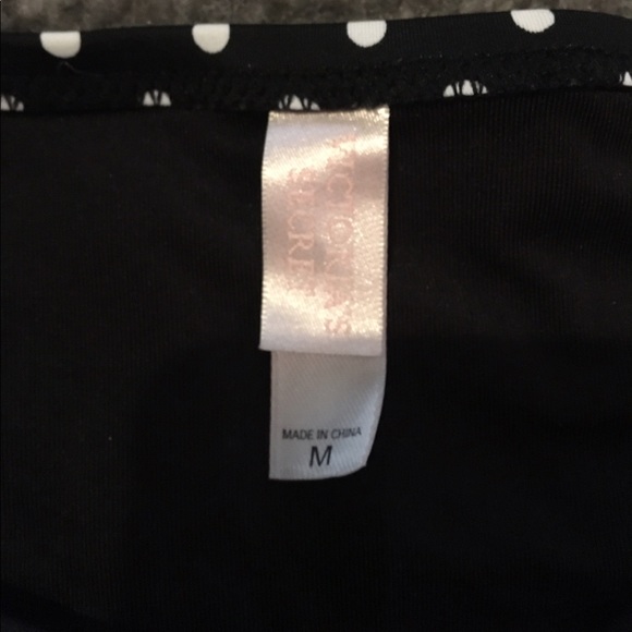 Victoria's Secret, black & white poka-dot bikini - Picture 2 of 3