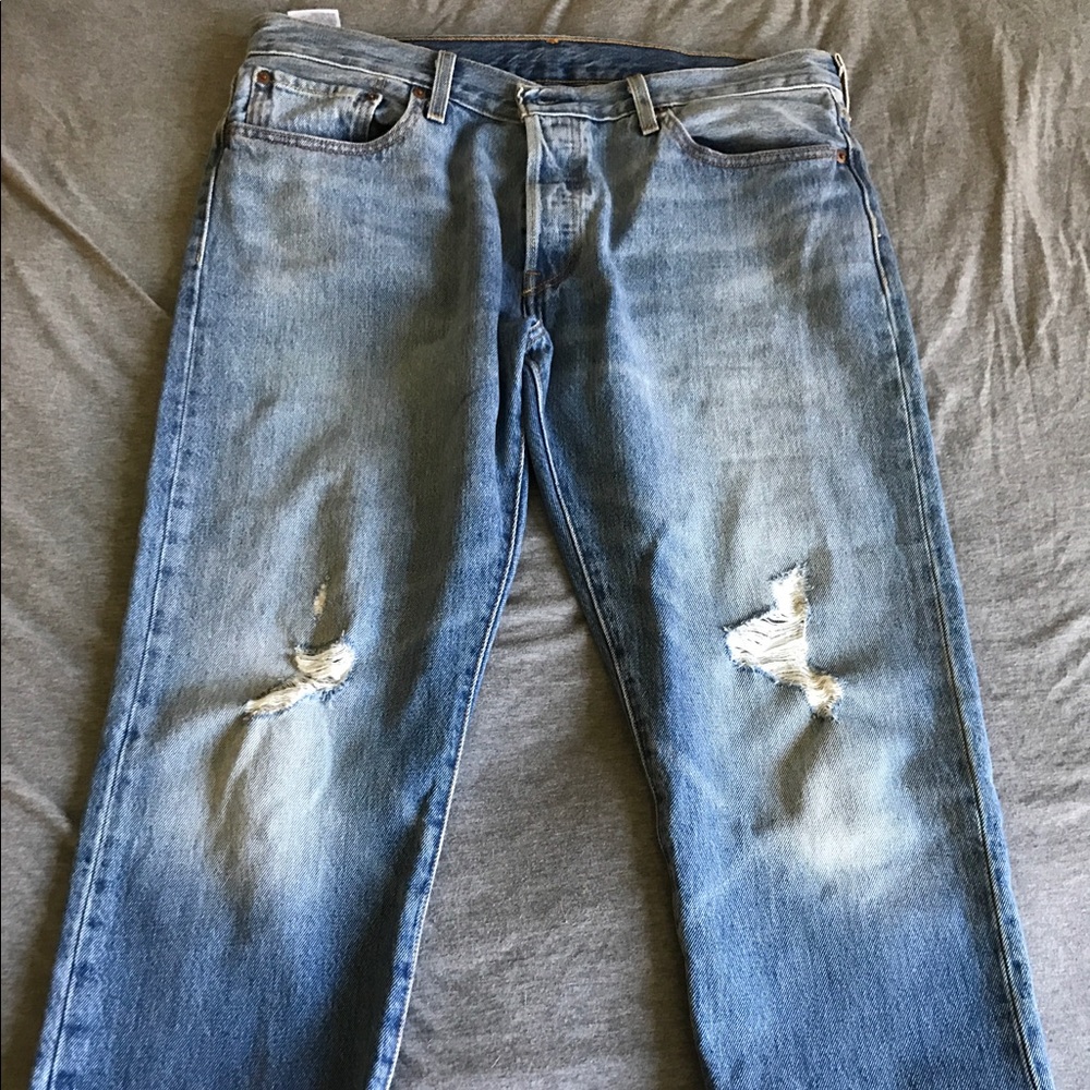 Levi's boyfriend jeans